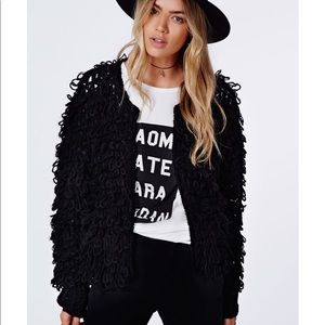 Misguided loop cardigan